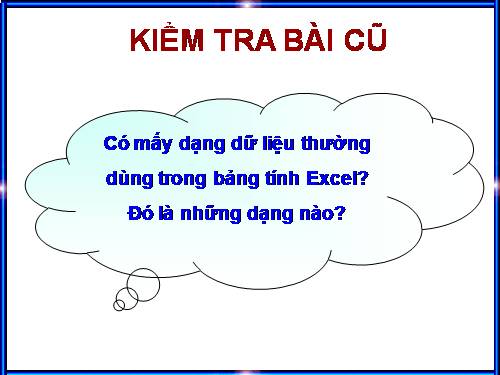 Bài 3. Thực hiện tính toán trên trang tính