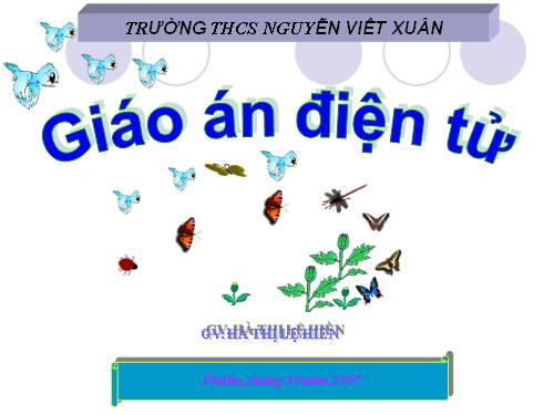 Bài 5. Thao tác với bảng tính