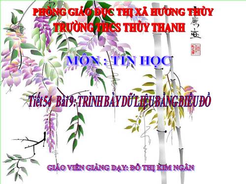 Bài 9. Trình bày dữ liệu bằng biểu đồ