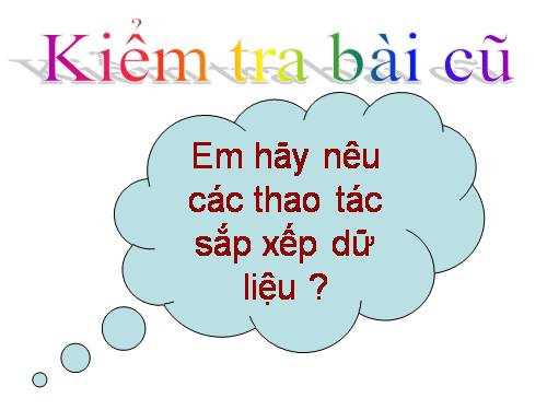 Bài thực hành 8. Ai là người học giỏi?