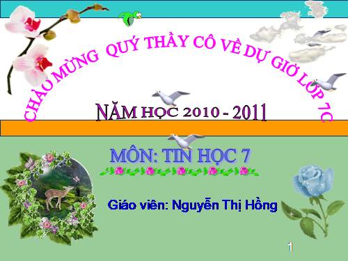 Bài 6. Định dạng trang tính