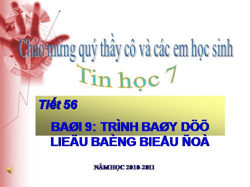 Bài 9. Trình bày dữ liệu bằng biểu đồ