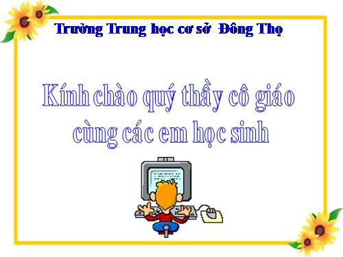 Bài 3. Thực hiện tính toán trên trang tính