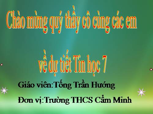 Bài 5. Thao tác với bảng tính