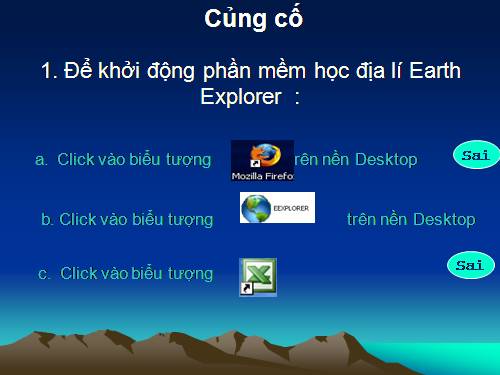 Bài đọc thêm 3. Học địa lí thế giới với Earth Explorer