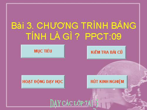 Bài 3. Thực hiện tính toán trên trang tính