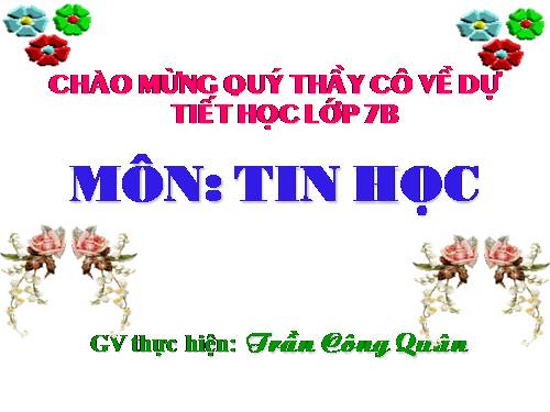 Bài 3. Thực hiện tính toán trên trang tính