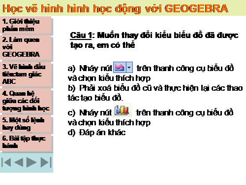 Bài đọc thêm 3. Học vẽ hình hình học động với GeoGebra