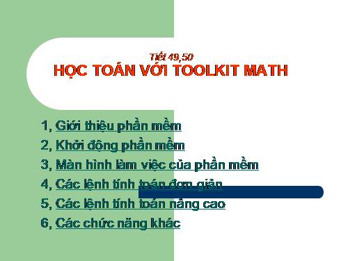 Bài đọc thêm 3. Học Toán với Toolkit Math