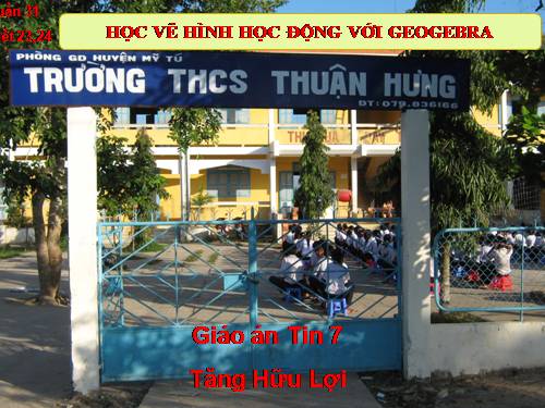 Bài đọc thêm 3. Học vẽ hình hình học động với GeoGebra