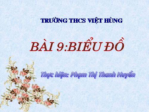 Bài 9. Trình bày dữ liệu bằng biểu đồ