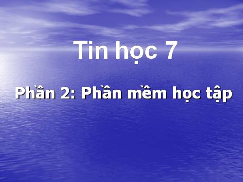 Phần mềm học tập