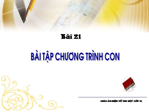 Bài 21