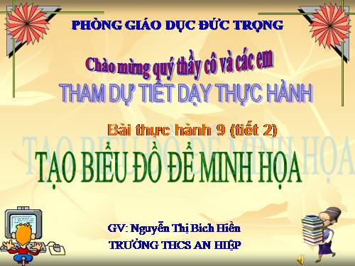 Bài thực hành 9. Tạo biểu đồ để minh hoạ