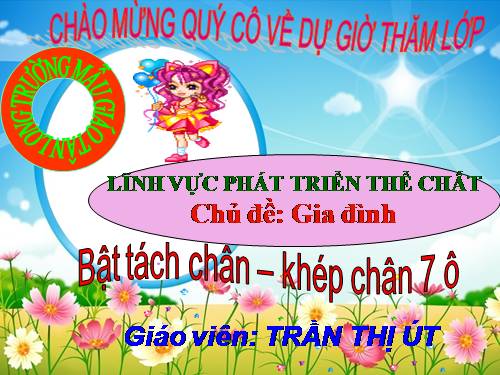 giáo án thể chất 5 tuổi