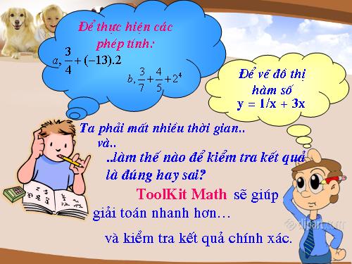 Bài đọc thêm 3. Học Toán với Toolkit Math