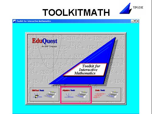 Bài đọc thêm 3. Học Toán với Toolkit Math