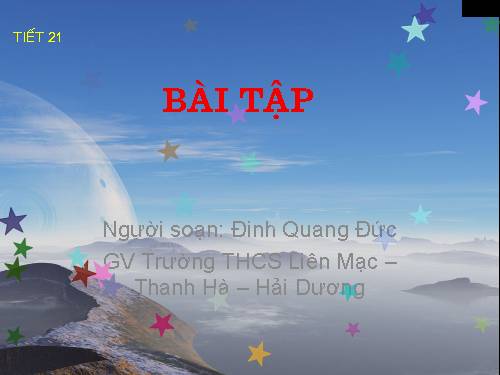 Bài Tập