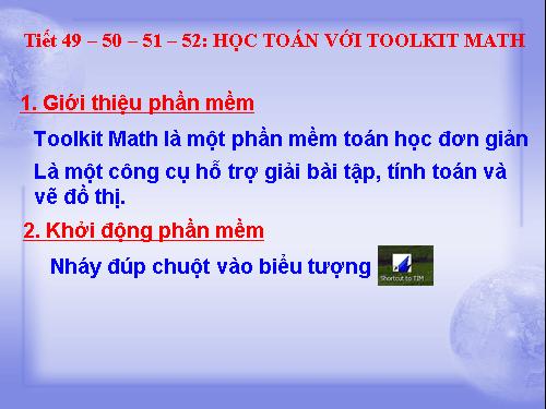 Bài đọc thêm 3. Học Toán với Toolkit Math