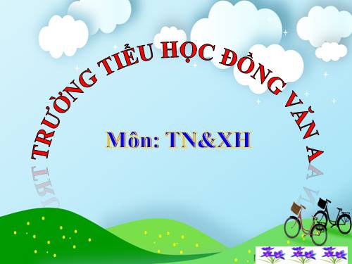 Bài 7. Ăn, uống đầy đủ