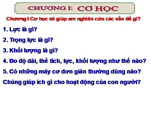 Bài 1. Đo độ dài