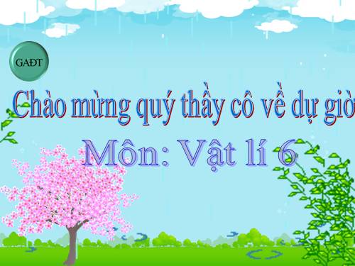 Bài 22. Nhiệt kế - Nhiệt giai