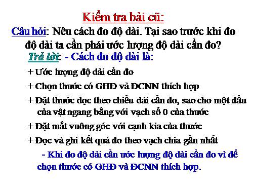 Bài 4. Đo thể tích vật rắn không thấm nước