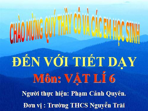 Bài 7. Tìm hiểu kết quả tác dụng của lực