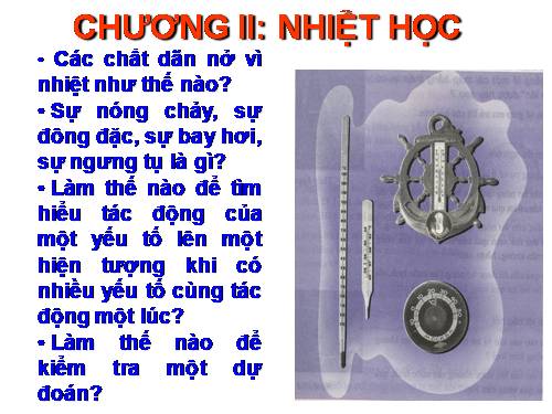 Bài 18. Sự nở vì nhiệt của chất rắn