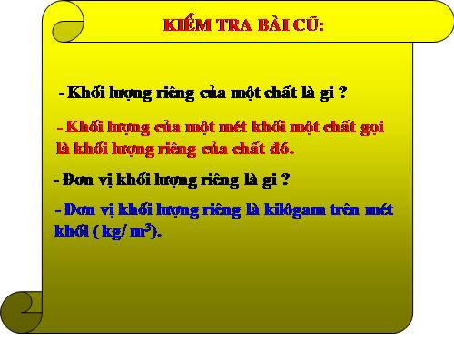 Bài 12. Thực hành: Xác định khối lượng riêng của sỏi