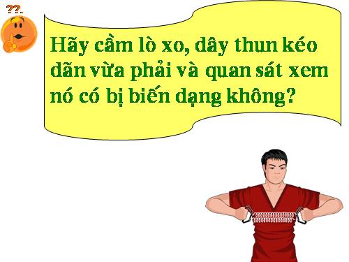 Bài 9. Lực đàn hồi