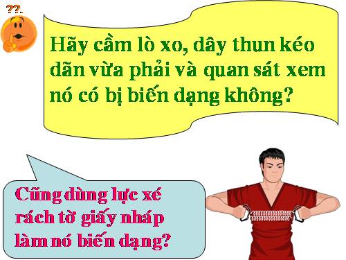 Bài 9. Lực đàn hồi