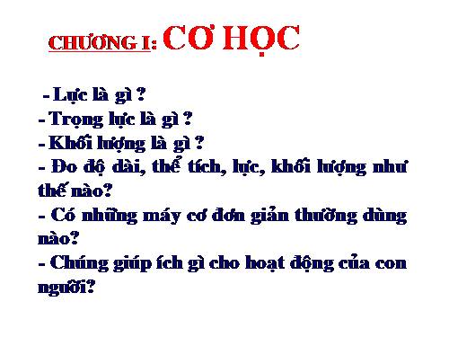 Bài 1. Đo độ dài