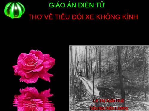 Văn 10. Tiểu Đội Xe Không Kính