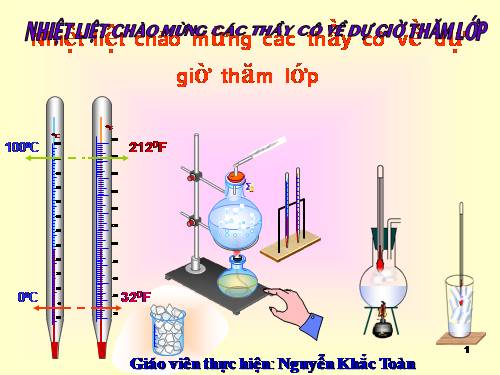 Bài 22. Nhiệt kế - Nhiệt giai