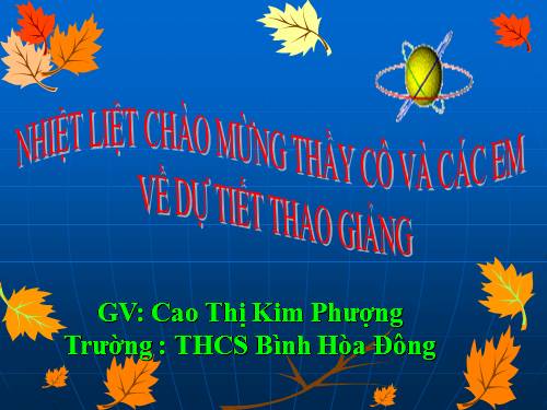 Bài 19. Sự nở vì nhiệt của chất lỏng