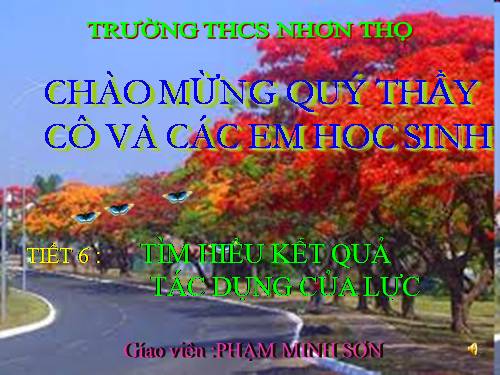 Bài 7. Tìm hiểu kết quả tác dụng của lực