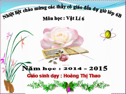 Bài 26. Sự bay hơi và sự ngưng tụ