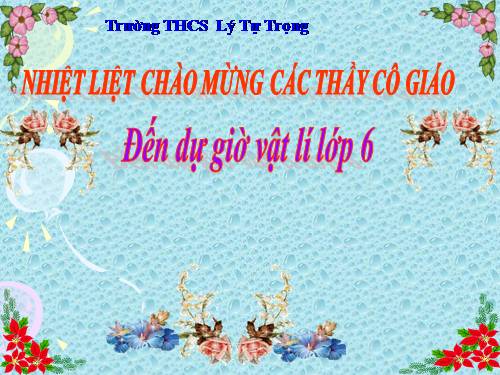 Bài 10. Lực kế - Phép đo lực - Trọng lượng và khối lượng