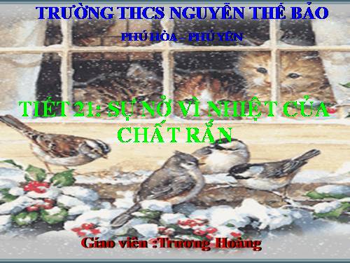 Bài 18. Sự nở vì nhiệt của chất rắn