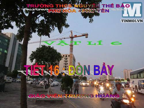 Bài 15. Đòn bẩy