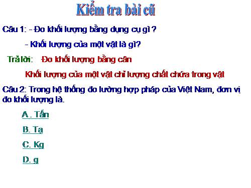 Bài 6. Lực - Hai lực cân bằng