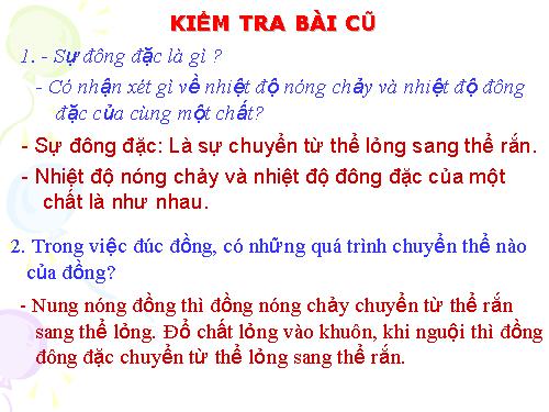 Bài 26. Sự bay hơi và sự ngưng tụ