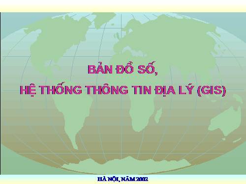 bài giảng hệ thống thông tin đất