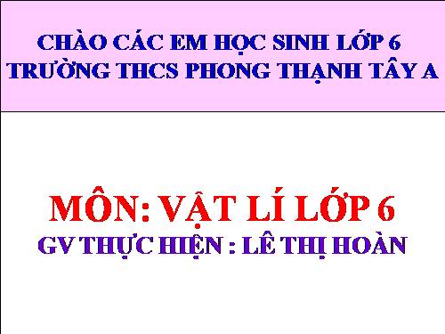 Bài 24. Sự nóng chảy và sự đông đặc