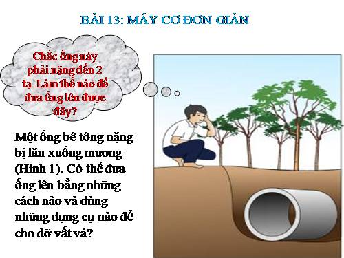 Bài 13. Máy cơ đơn giản