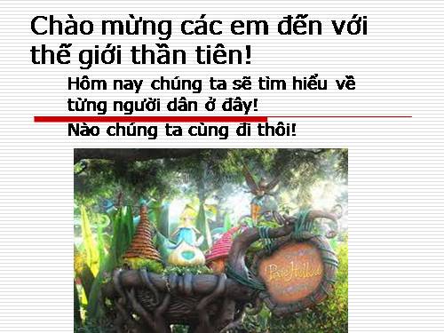 thế giới thần tiên