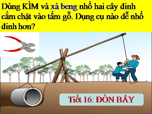 Bài 15. Đòn bẩy