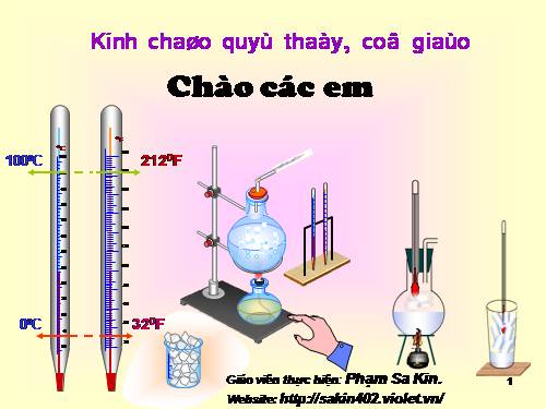 Bài 22. Nhiệt kế - Nhiệt giai