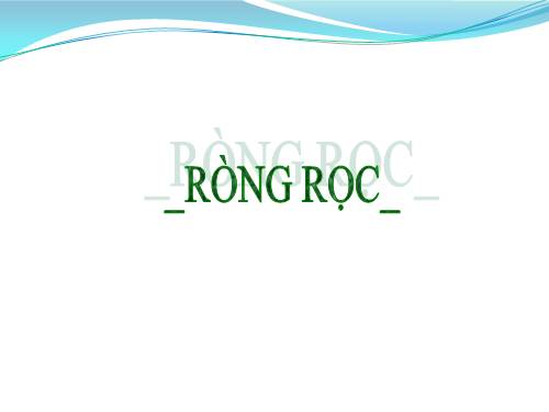 Bài 16. Ròng rọc